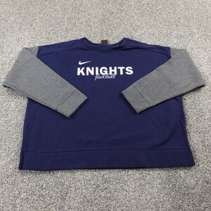 UCF Knights Sweater Womens 2XL Blue Nike Pullover Sweatshirt College Football